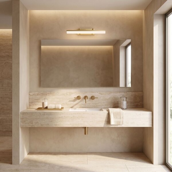 Aplică LED pentru baie APP1875-1W 40cm BRUSH GOLD