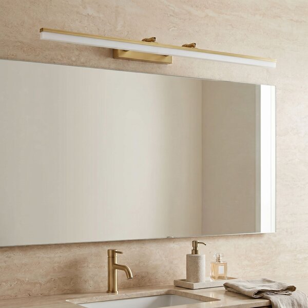 Aplică LED pentru baie APP1877-1W 80cm BRUSH GOLD