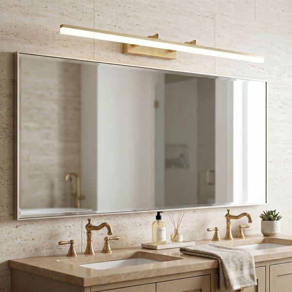 Aplică LED pentru baie APP1877-1W 80cm BRUSH GOLD