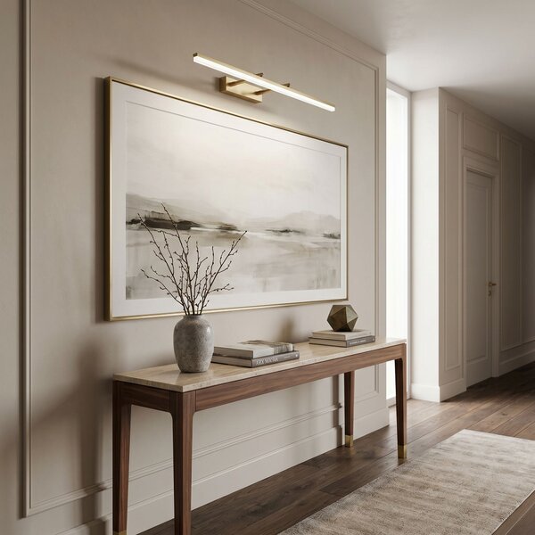 Aplică LED pentru baie APP1877-1W 80cm BRUSH GOLD