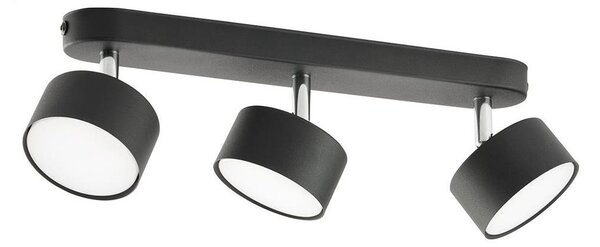 Spot CLARK 3xGX53/10W/230V negru