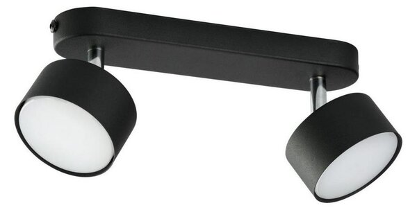 Spot CLARK 2xGX53/10W/230V negru