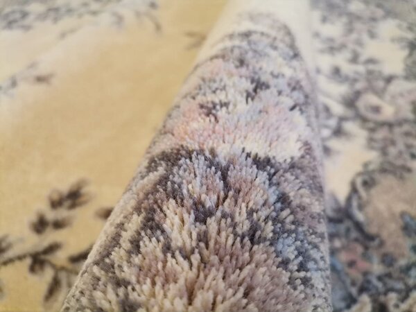 Covor lana oval Dafne alabastrowy Selectează mărime: 080 X 120