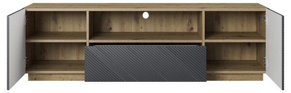 Comodă TV cu sertar Asha 167 cm - artisan / rivier stone mat