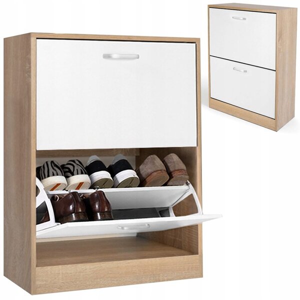 Dulap pentru pantofi din MDF - 81 x 24 x 60 cm