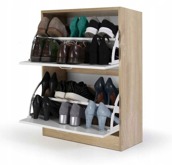 Dulap pentru pantofi din MDF - 81 x 24 x 60 cm