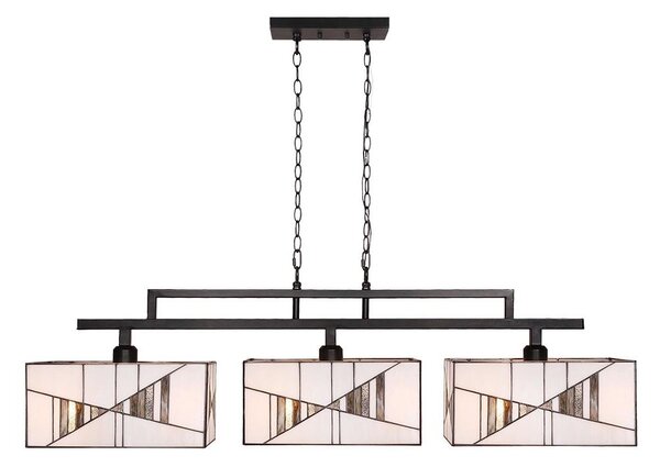 Lustră pe lanț TIFFANY 3xE27/60W/230V Prezent 216