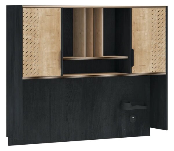Biblioteca suspendata pentru copii si adolecenti Colectia Black 136x28x104 cm