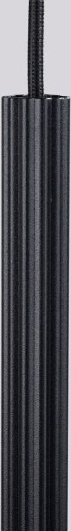 Sollux SL.1867 - Lustră suspendată pe cablu ARCHE, 2x soclu G9, 8 W, 230 V, neagră