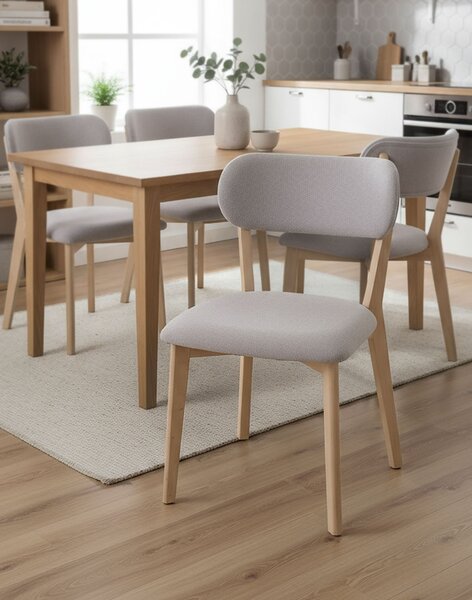 Scaun de dining Boston, bej