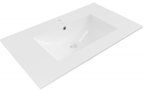 Mexen Atena, chiuveta blat 81 x 46 cm, alb lucios, 25018000