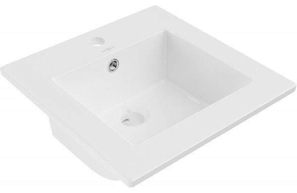 Mexen Atena chiuvetă încastrată în blat 41 x 41 cm, albă - 25014100