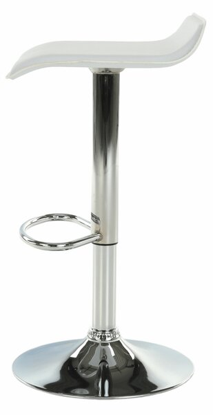 Scaun tip bar Larina (alb). 1015602