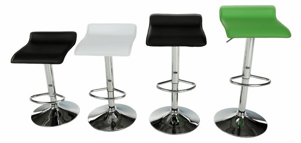 Scaun tip bar Larina (alb). 1015602