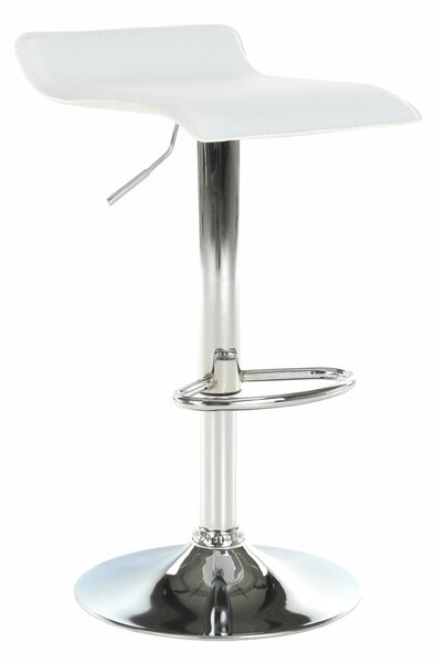 Scaun tip bar Larina (alb). 1015602