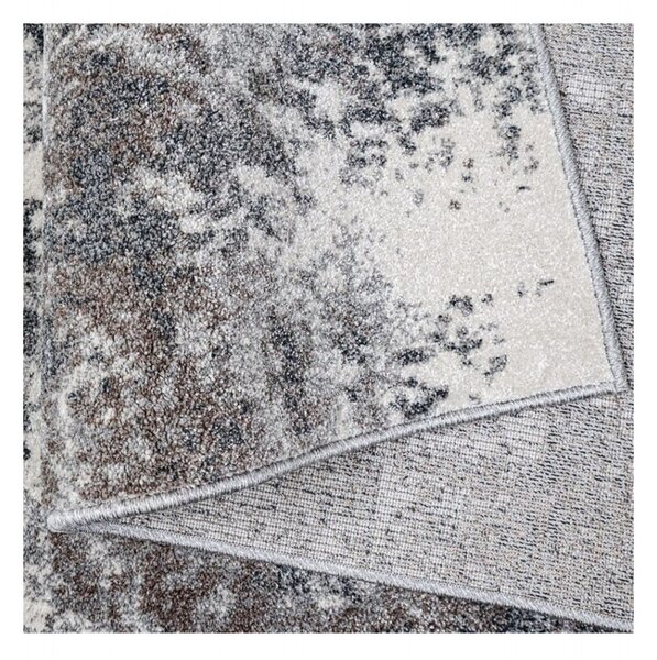 Covor Beenom design abstract gri-alb 1007-122 Selectează mărime: 080 X 150