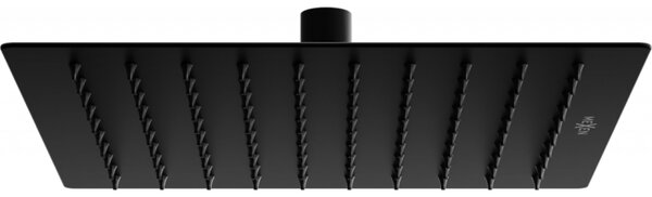 Cap de duș Mexen Slim oțel inoxidabil 25 x 25 cm, negru, 79125-70