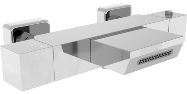 Mexen Cube baterie de cadă termostatică, crom - 77360-00