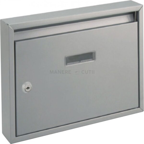 BK24 cutie poștală "panel" Argintie
