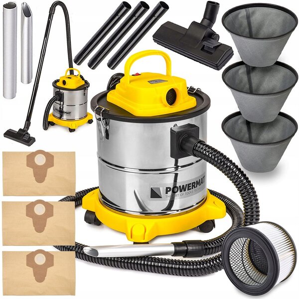 Aspirator pentru cenușă șemineu, 2in1 Powermat 2w1 PM-ESP-2000