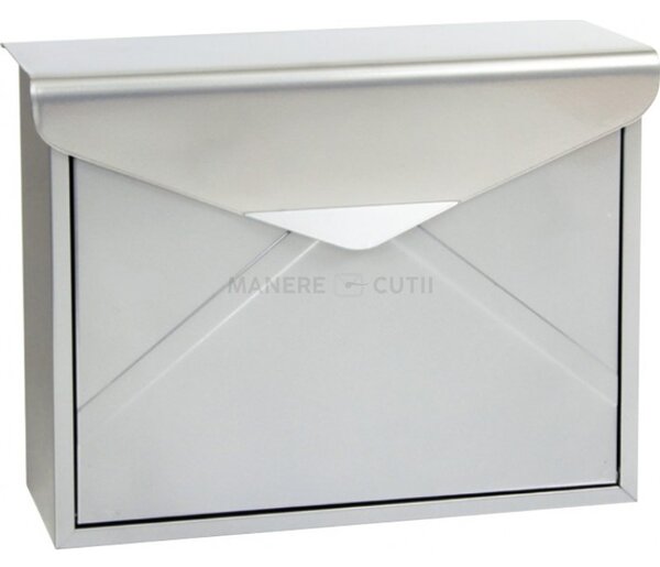 BK57 cutie poștală argintie RICHTER CZECH Argintie