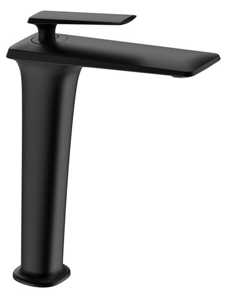 Mexen Purus, baterie chiuveta inalta h-290, negru mat, 745810-70