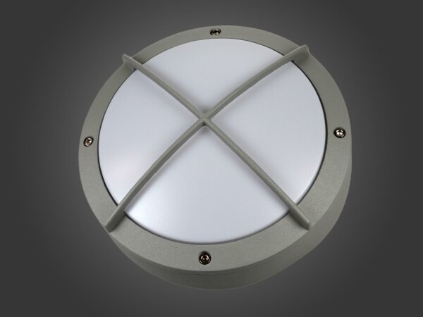Aplică de perete pentru exterior FRODA LED/12W/230V IP54 gri