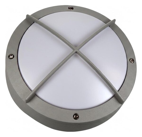 Aplică de perete pentru exterior FRODA LED/12W/230V IP54 gri