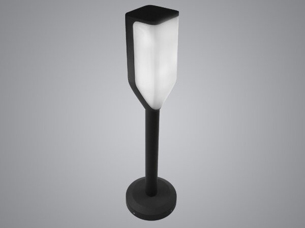 Lampă LED de exterior SAVEN LED/6W/230V 50 cm IP54 neagră