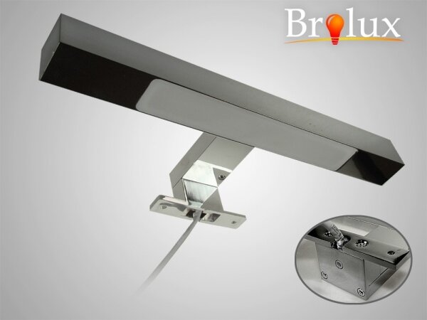 Aplica LED pentru oglindă de baie GAMEL LED/6W/230V 30 cm IP44 crom lucios