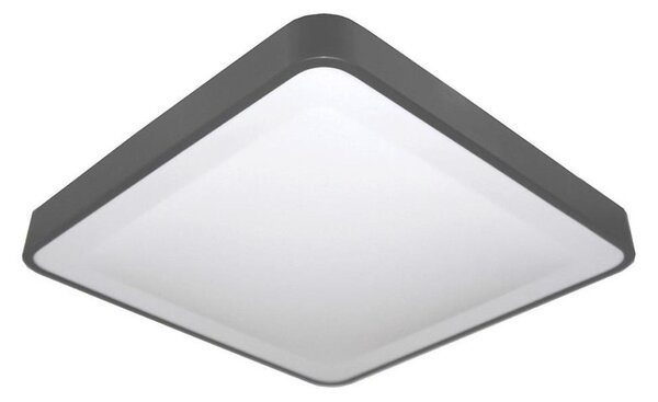 Plafonieră LED cu senzor WILTON LED/24W/230V 4000K 33x33 cm antracit