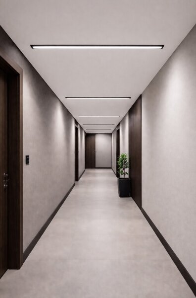 Plafonieră LED REDOM LED/24W/230V 4000K 60 cm neagră