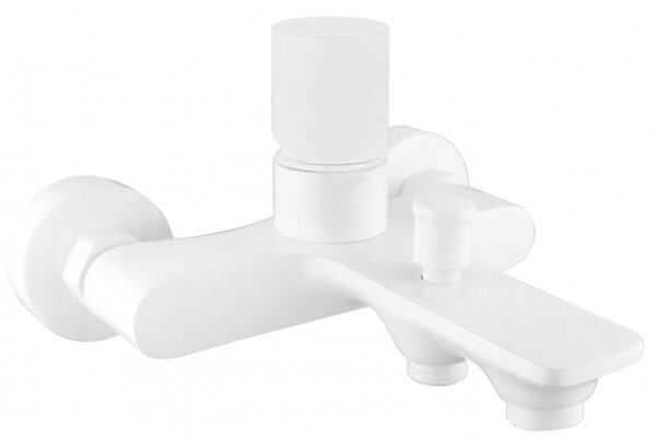 Robinet cu buton Mexen Royo One Bath, alb, 72231-20