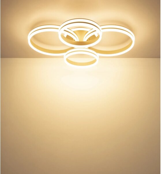 Globo 67260-90SA - Plafonier LED dimabil RUBIO LED/92W/230V 3000K 68x84,5 cm