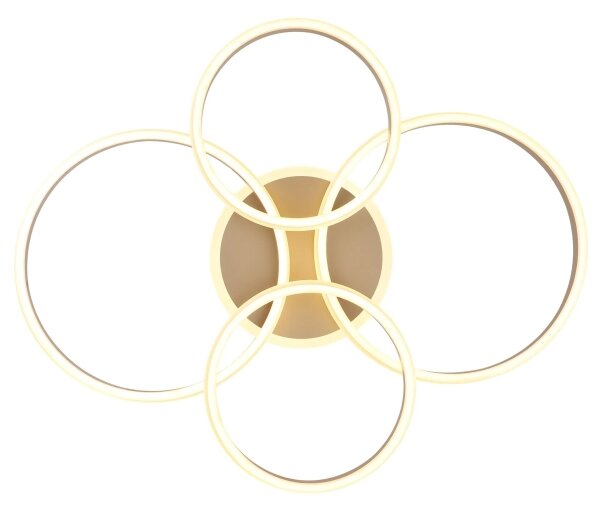 Globo 67260-90SA - Plafonier LED dimabil RUBIO LED/92W/230V 3000K 68x84,5 cm
