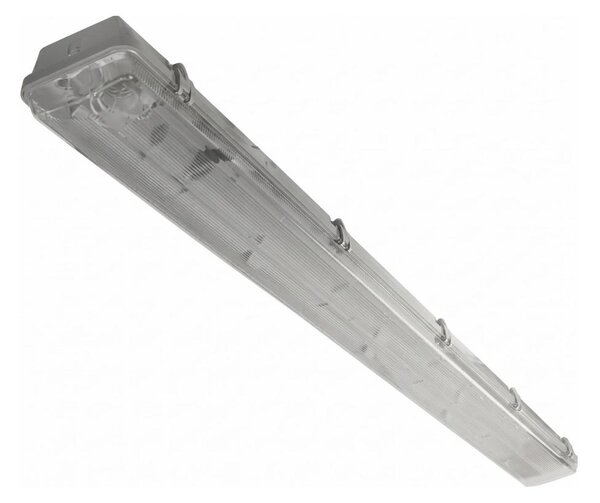 Corp de iluminat fluorescent tehnic 2xG13/36W/230V 120 cm IP65 gri