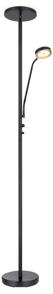 Globo 59092 - Lampadar LED St ERNST LED/18,5W/230V + LED/4,5W