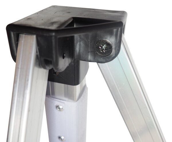 Pavilion de grădină 3x3m – din aluminiu, Alb, 1 perete lateral