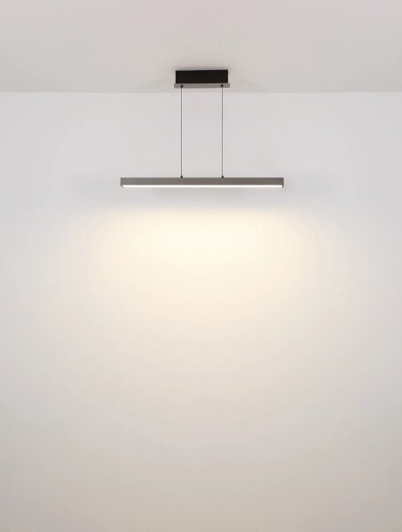 Globo 17016 - Lustra LED dimabilă pe cablu ETHAN LED/39W/230V 2700/4000/6000K gri