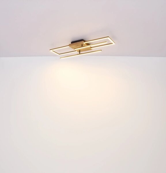 Globo 67276-24 - Plafonieră LED KENDRA LED/24W/230V 3000K 20x80 cm