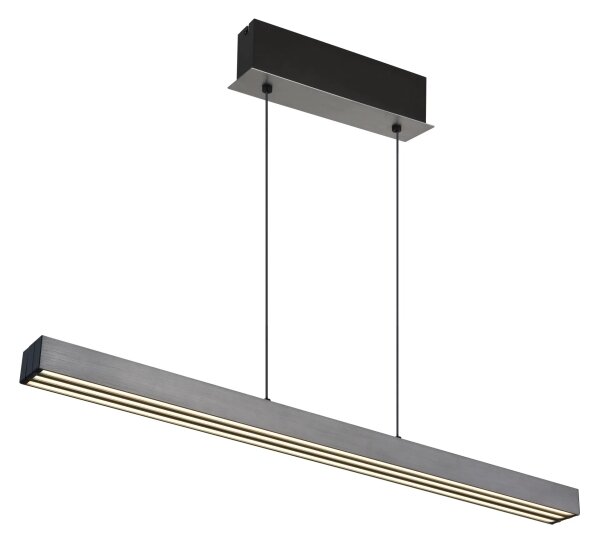 Globo 17016 - Lustra LED dimabilă pe cablu ETHAN LED/39W/230V 2700/4000/6000K gri