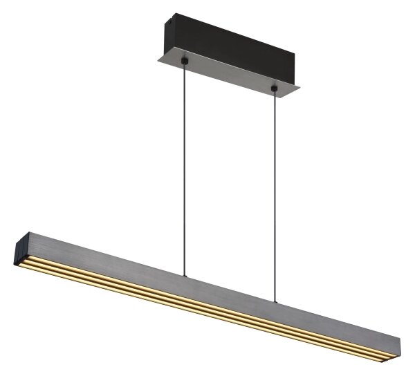 Globo 17016 - Lustra LED dimabilă pe cablu ETHAN LED/39W/230V 2700/4000/6000K gri