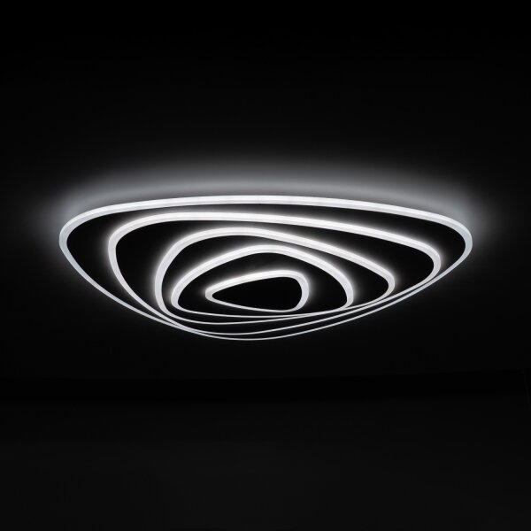 BRILAGI - Plafonieră LED dimabilă MODERN MAXI LED/140W/230V 74x75 cm + telecomandă