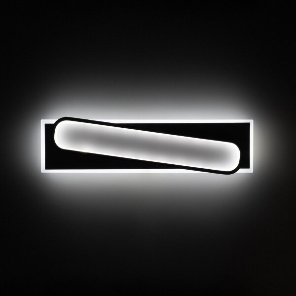 BRILAGI - Plafonieră LED dimabilă OUTLINE LED/52W/230V 15x60 cm alb/negru + telecomandă
