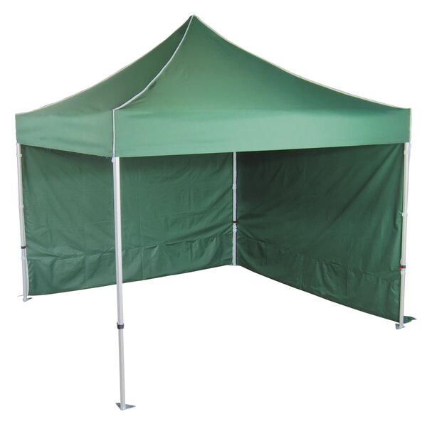 Pavilion de grădină 3x3m - din aluminiu hexagonal, Negru