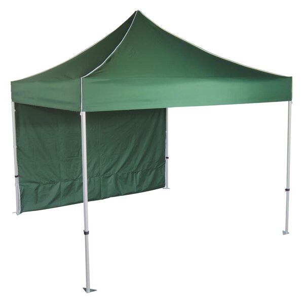 Pavilion de grădină 3x3m - din aluminiu hexagonal, Negru
