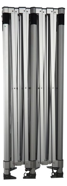 Pavilion de grădină 3x6m - Profesional din aluminiu hexagonal, Albastru