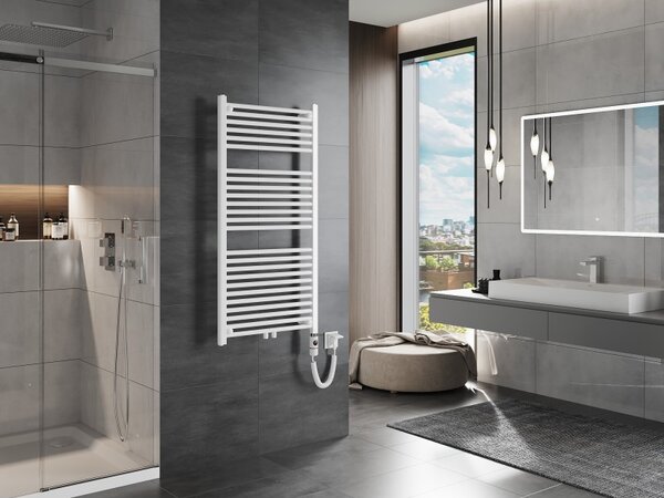 Mexen Mars, element electric de încălzire 1200 x 600 mm, 600 W, alb, W110-1200-600-2600-20