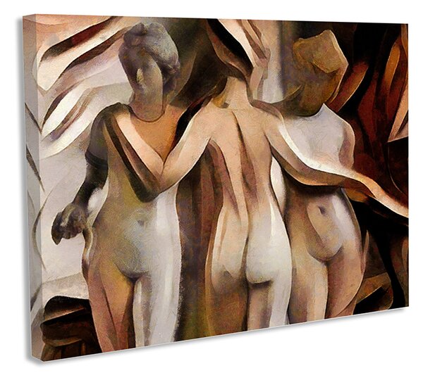 Tablou Decorativ Canvas Sculptura Antica 100x140 cm