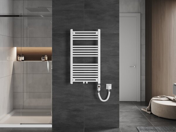 Mexen Mars, element electric de încălzire 900 x 500 mm, 600 W, alb, W110-0900-500-2600-20